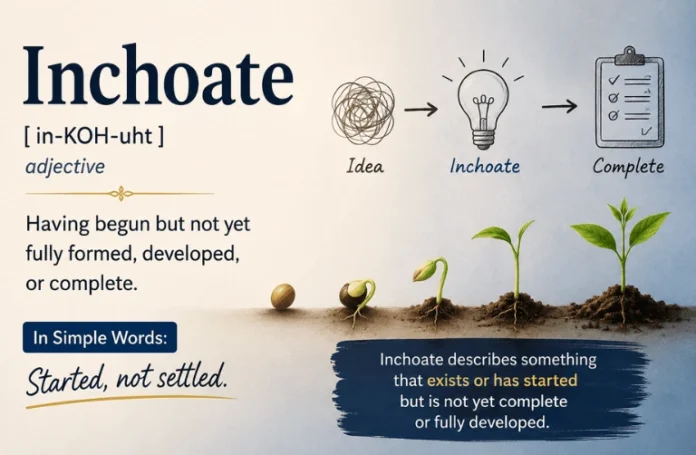 Inchoate