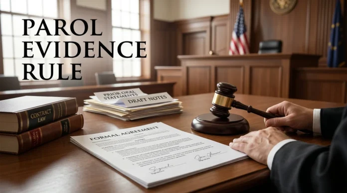 Parol Evidence Rule Parol Evidence Rule