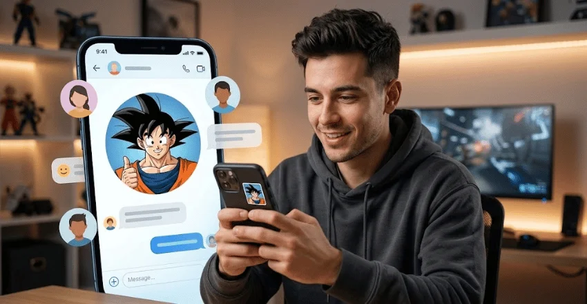 Using Goku Images as Profile Pictures
